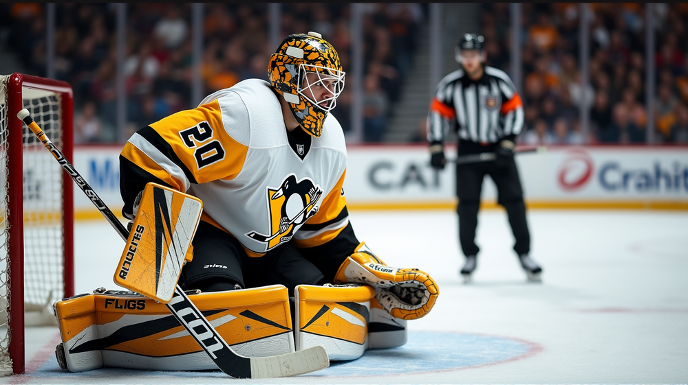 Penguins' Goalie Blow: Jarry Sidelined for Weeks