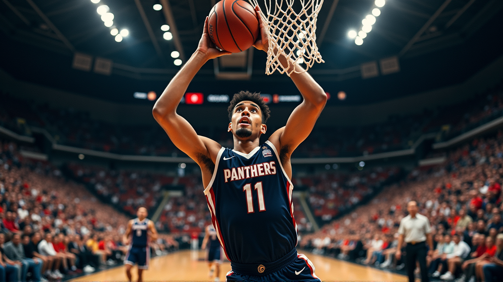 Thrilling Milestone: Trey Campbell Surpasses 1,000 Career Points!
