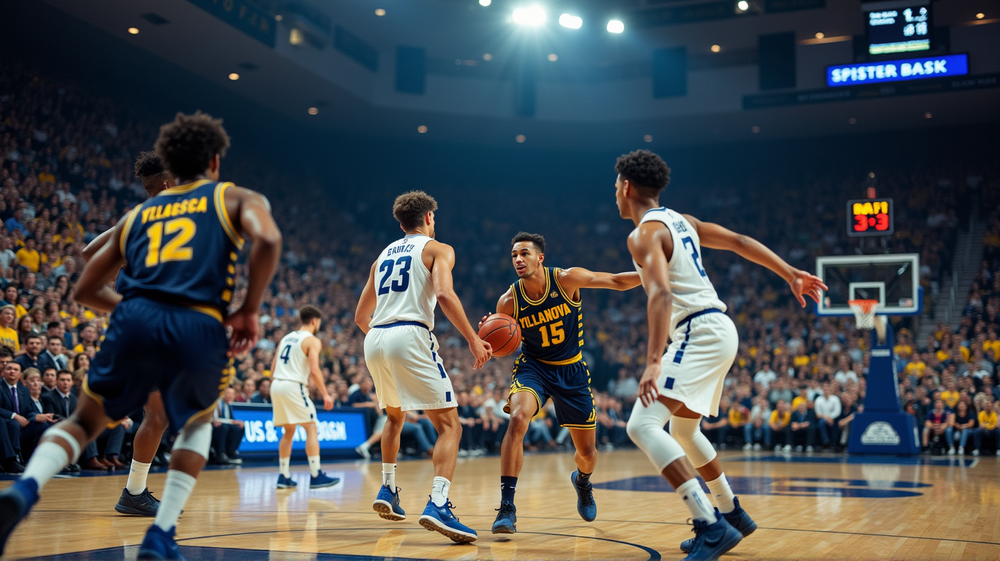 Villanova Overwhelmed by Michigan's Top Defense: A 89-61 Basketball Upset