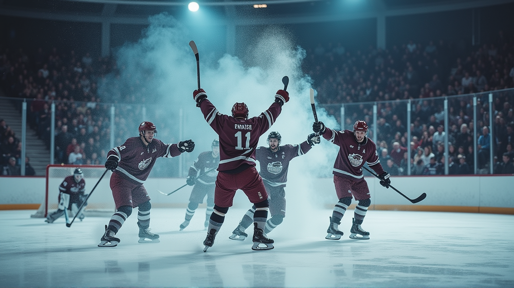 Electrifying Final Period Propels Men's Hockey to Stunning Victory