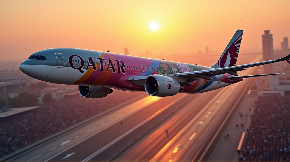 Qatar Airways Sets a New Standard at Qatar Grand Prix with Aviation and Motorsport Spectacle
